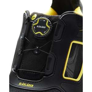 BLAKLADER - 24720000993547 Gecko <b>safety</b> <b>shoe</b> Black/Yellow - EAN 7330509825822 <b>SAFETY</b> <b>SHOES</b> AND <b>SAFETY</b> TRAINERS - Product Image 4