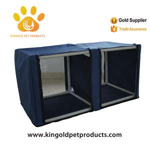 Üretici seyahat taşınabilir katlanabilir köpek sandık seyahat evcil hayvan çantası araba katlanır su geçirmez Pet yumuşak kafes - Product Image 3