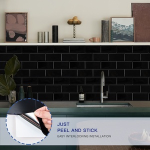 Ship Only to USA Green 3d Kitchen Backsplash Peel and Stick Tiles Sticker for Living Room (10 Sheet) - Product Image 5