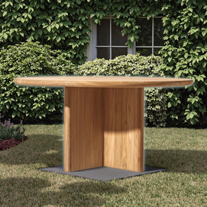 Ban Công Đồ Nội Thất Ngoài Trời Chân Điêu Khắc Mở Rộng Ván Top Vòng Rắn Gỗ Tếch Bàn Ăn - Product Image 6