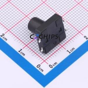 KH-12X12X12H-SMT-<b>D</b> Tactile Switch SMD-4P,12x12mm Switch ( Switch Length: 12mm )( Switch Width: 12mm )( Switch Height: 12mm ) - Product Image 2