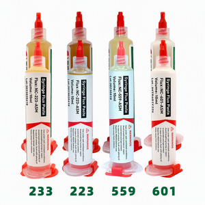 Pasta de soldadura en jeringa NC-559 NC-223 NC-601 10ml, fundente BGA sin plomo y sin limpieza para reparación de PCB SMD, kit de herramientas para reparación de teléfonos - Product Image 1