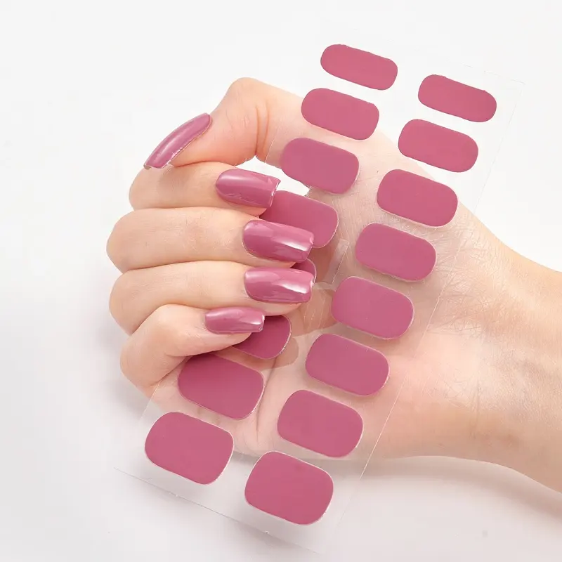 Lovely Design Nail Art 16pcs Nail Polish Strips Nail Stickers Accept Custom Designs