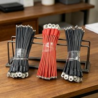 Kabel Terminal OT Ring, Kabel Daya Arus Tinggi, Tembaga Berlapis Timah, Kabel Penghubung Baterai, Kabel Harness Listrik Berinsulasi Khusus