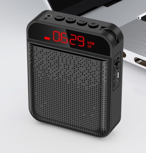 Wireless Portable Teaching Amplifier High Quality Wireless Voice Amplifier with Microphone for Tour Guide and Teacher Meeting