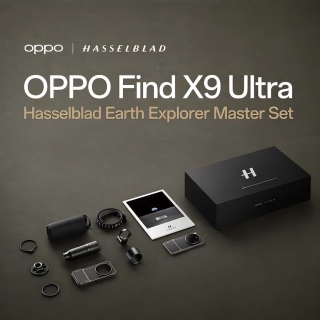 OPPO Find X9 Ultra Hasselblad Earth Explorer Master Limited Edition 16/ 1T FedEx