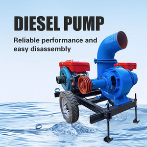 Conjunto de Bomba de Água Diesel para Irrigação Agrícola Portátil de Alta Pressão Bomba de Água Diesel para Trator - Product Image 2