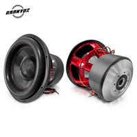 Subwoofer de compétition pour voiture de 18 pouces, 5000 W, 4 pouces, panier en aluminium BAVC, double 4 ohms, pour l'audio automobile