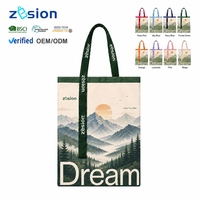 Sac en toile recyclable avec logo personnalisé, sac fourre-tout écologique réutilisable, cadeau d'entreprise, salon professionnel, vente en gros, OEM