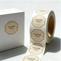 Autocollants et étiquettes personnalisés en carton d'art avec logo, adhésifs, recyclés, imperméables, écologiques, durables pour l'utilisation alimentaire
