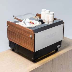 V1 कैफे स्पेशियलिटी पेशेवर हार्ड आइस क्रीम मशीन टेबल टॉप एंटी-फॉग और काउंटर सिस्टम पर एंटी-कॉन्डेसेशन सिस्टम पर एंटी-कॉन्डेसेशन की सेवा करें। - Product Image 1