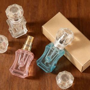 Small Batch Custom Geometric Shaped Glass <b>Perfume</b> Bottles Stock Refillable Cologne <b>Containers</b> for Luxury Fragrance Brands - Product Image 4