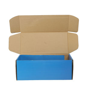 Usine personnalisée impression chaussures boîte d'emballage <span class=keywords><strong>pas</strong></span> <span class=keywords><strong>cher</strong></span> boîte de papier ondulé pour chaussures pour hommes - Product Image 4