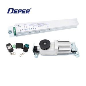 Precio de fábrica DEPER Operadores automáticos de puertas de vidrio Entrada comercial Sistema de puerta corredera automática - Product Image 1