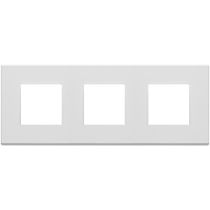6M 2+2+2 <b>Plate</b> Int71 Matt White Wall <b>Switch</b> Cover 24mm Length 9.7mm Width 1.7mm Height - Product Image 1