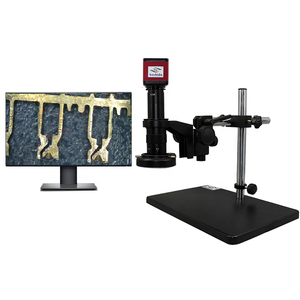 ボシダ工場価格 HD1001B-A01 LCDデジタルビデオ顕微鏡、小型部品やPCBの品質検査用LEDリングライト付き - Product Image 3