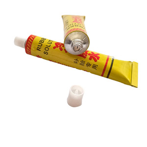 Colle de réparation à froid pour pneus, solution caoutchouc, jaune, tube 20ml - Product Image 2