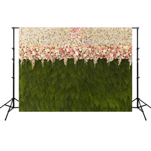 7x5ft Vinyl Thiên Nhiên Phông Nền Sinh Nhật Cho Bữa Tiệc Sinh Nhật Dàn <span class=keywords><strong>Photo</strong></span> <span class=keywords><strong>Booth</strong></span> Prop Lá Xanh Nhiếp Ảnh Phông Nền - Product Image 2