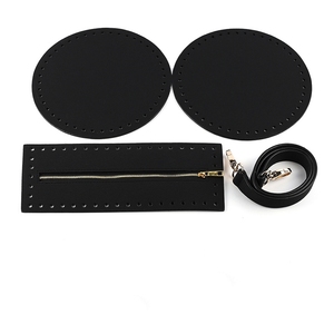 4 Piezas de Base Ovalada Larga para Bolso de Ganchillo, Base de Cuero PU para Bolso, Accesorios para Bolsos de Mujer Hechos a Mano - Product Image 4