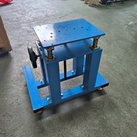 Nouvelle plateforme élévatrice mobile WEIYAO en acier avec vis à molette, support de tuyau pour soudage et découpe