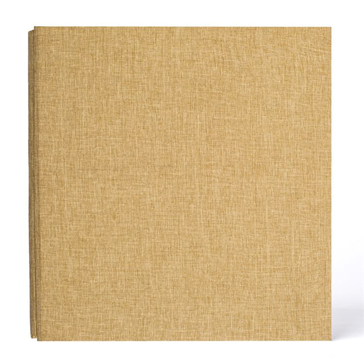 Couverture kaki + 20 feuilles pages noires