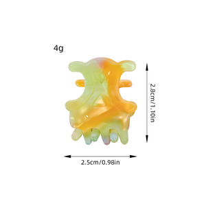 Pinzas de Pelo de Plástico Románticas de 2.5cm para el Día de San Valentín, Pinza de Pelo Elegante con Diseño de Tiburón, Color Rosa, Pinza de Pelo Moderna - Product Image 4