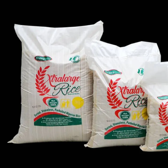 Manufacturer 100% Virgin Colorful Small Sacks 25kg 50kg 100kg polypropylene rice sack laminated pp woven bag