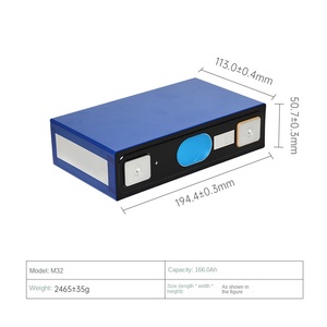 Batería de Litio Ferrofosfato Ternaria de Alta Potencia Billion Latitude 3.74V 166AH, Baterías de Iones de Litio de Alto Rendimiento - Product Image 3