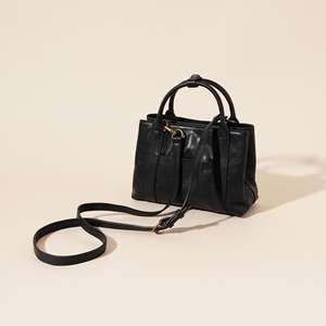 Bolso Unisex de Cuero Genuino, Cómodo, con Cierre de Cremallera, Gran Capacidad, Impermeable y Moderno - Product Image 6