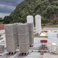 Plataforma Integrada de Suministro de Gas GNL de Alta Eficiencia para Energía Distribuida (CCHP) con Recipiente a Presión de Acero al Carbono