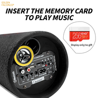 HiFi basse amplificateur de puissance haut-parleur de voiture 5 pouces 12V 220V sous le siège mince woofer audio haut-parleur de voiture subwoofer
