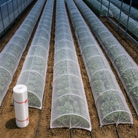Filet anti-insectes en HDPE ultra-fin 100 mailles, résistant aux UV, pour la protection des cultures en serre