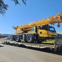 Grue mobile polyvalente XCA40_E, capacité 40 tonnes, flèche 42m, pour travaux d'entretien d'éoliennes