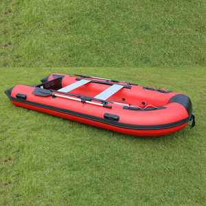 Chuyên Nghiệp 5-6 Người Inflatable Chèo Thuyền Thuyền Với Không Khí Sàn Và Gấp Ổn Định PVC Cao Su <span class=keywords><strong>Kayak</strong></span> Cho Câu Cá - Product Image 4