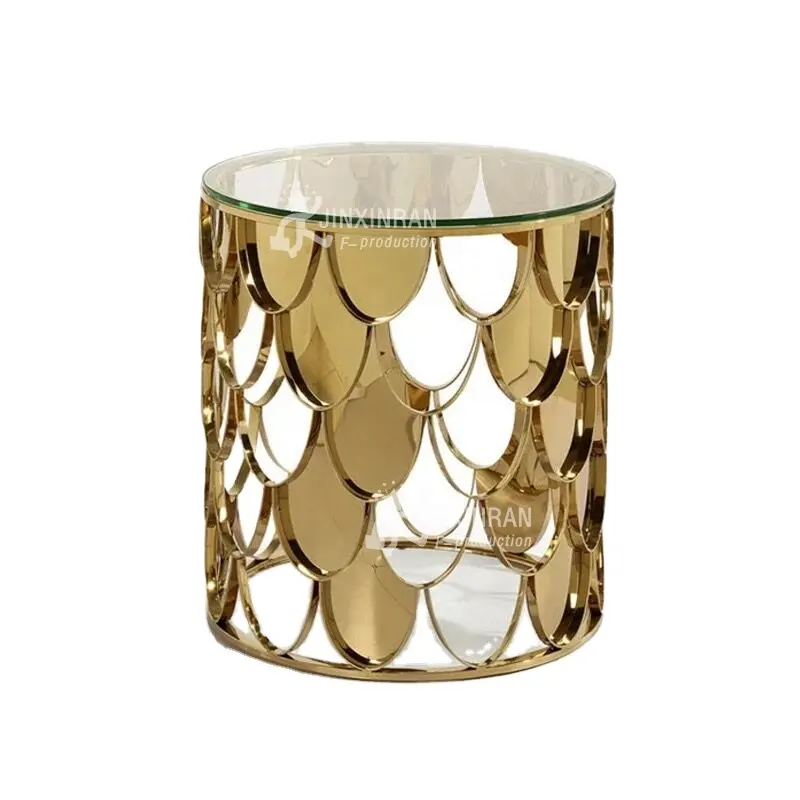 דקורטיבי שחור חום זכוכית קפה שולחנות זכוכית קפה שולחן עם זהב בסיס לופט תעשייתי כסף זהב קפה שולחן