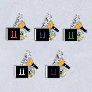 <b>Custom</b> Cartoon Anime Acrylic <b>Keychain</b> with UV Printing Black Glue Pendant Design Fashionable Souvenir - Product Image 2