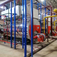 Penjualan Panas Boiler Uap Industri Berbahan Bakar Minyak/Gas 0.5-20ton/jam yang Handal dan Biaya Perawatan Rendah untuk Pengolahan Kaca