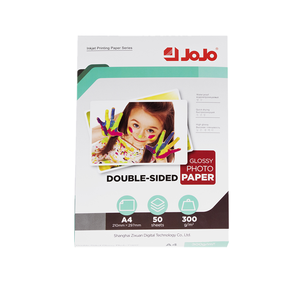 Carta Fotografica Autoadesiva A4 JOJO GD300A4-1W4 300g di Alta Qualità, Superficie Lucida, Prodotta in Cina per Stampa <span class=keywords><strong>Foto</strong></span> - Product Image 5