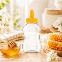 Bouchon de bouteille à pression antidérapant côtelé hermétique pour miel, huile, sauces, restauration, vente en gros