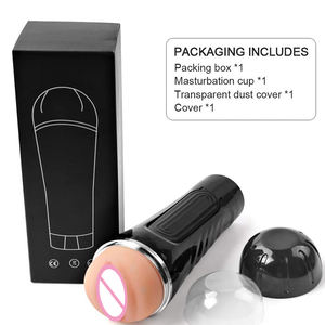 Silikon Handfreier Taschen-Stroker für Männer Realistische <span class=keywords><strong>Vagina</strong></span> Pussy Erwachsenen-Masturbator Spielzeugbecher Sexspielzeug für Männer zur Selbstbefriedigung - Product Image 6