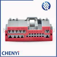 Connecteur d'amplificateur de puissance CD de voiture 24 broches, module de commande des phares DSP, prise C2129, 30700-1244 0-1563340-1 1563339-1 pour Buick Ford