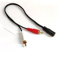 Câble séparateur stéréo VELLYGOOD A36 3,5 mm (adaptateur jack casque femelle, rallonge auxiliaire) pour téléphone/PS4/Switch/tablette