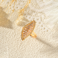 Anneaux de luxe personnalisés pour femmes de Dubaï, en or 18 carats, en forme de feuille, avec diamants, fabriqués par des fabricants de bijoux, Anneaux Anello CZ Anillos
