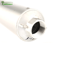 Pompe à eau électrique solaire submersible AC pour applications solaires, 4 pouces, débit 6T, 550W, 220V, pour l'agriculture avec support OEM