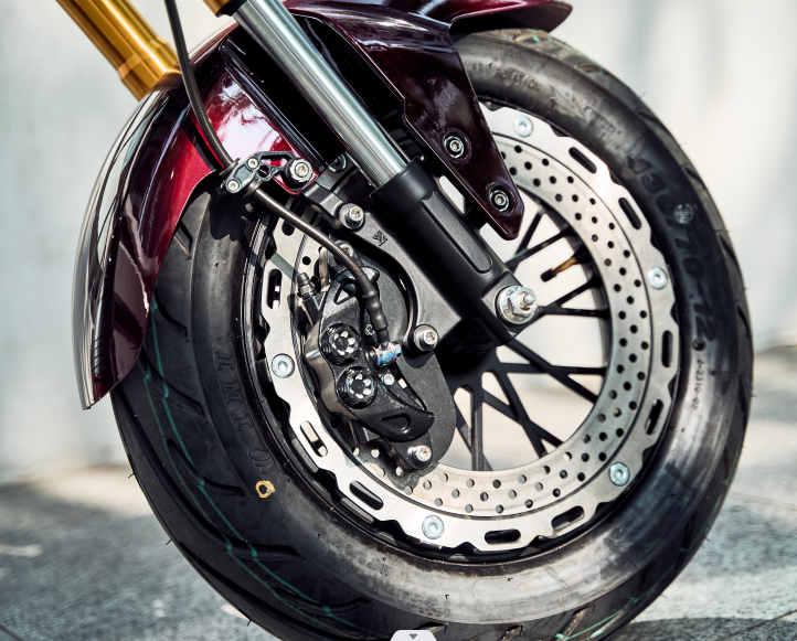 Megcoco Mangosteen M8S Electric Motorcycle - 72V 4000W Citycoco