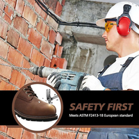 Botas de Trabajo de Seguridad de 6 Pulgadas para Construcción - Cuero Impermeable con Resistencia al Deslizamiento
