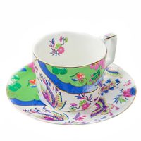 Service à thé élégant en porcelaine fine britannique, haut de gamme, 15 pièces, pour 6 personnes