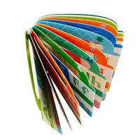 Libro escolar para niños de 2 a 4 años, libro de actividades de aprendizaje temprano, limpia y limpia