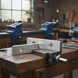 Smooth Jaw for Modular Vise 2 Piece Set Precision Fit <b>Bench</b> Vises - Product Image 3