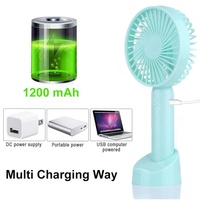 Vente en gros de ventilateurs portables miniatures rechargeables, ventilateurs multifonctions, ventilateurs à main à 3 vitesses, mini ventilateurs à main